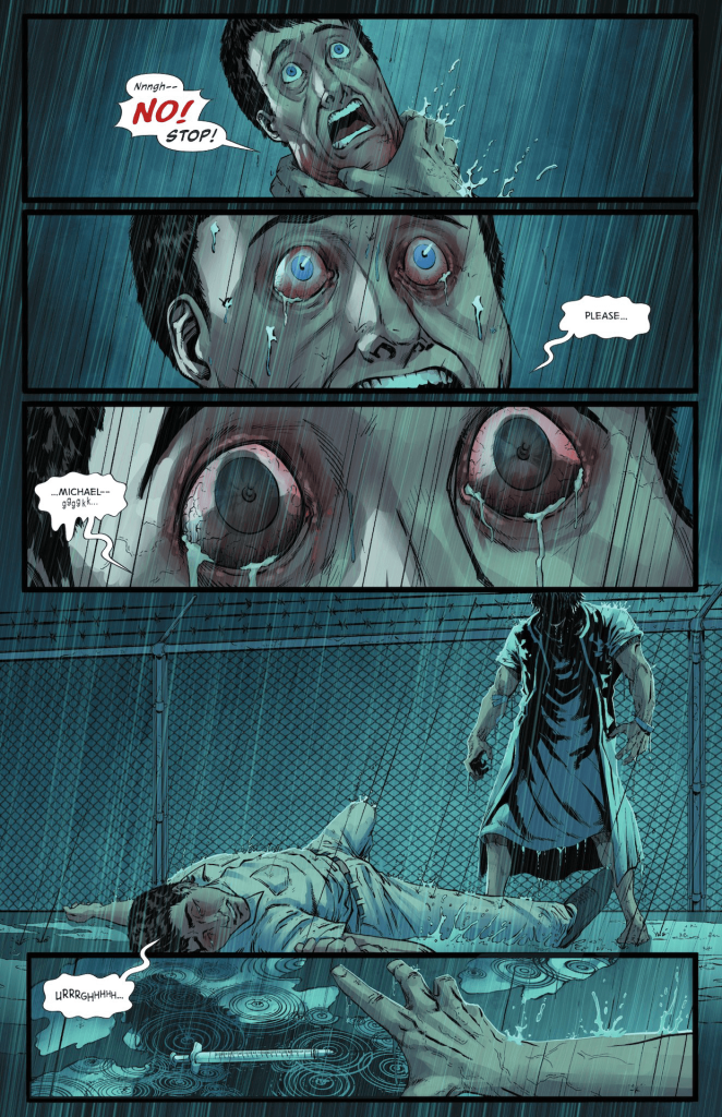 Comic page of Igor and man in confusion of who Dr. Frankenstein truly is.