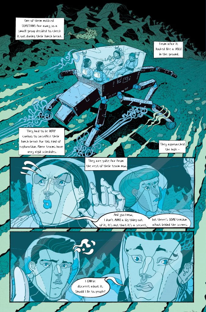 Comic page of Igor and man in confusion of who Dr. Frankenstein truly is.